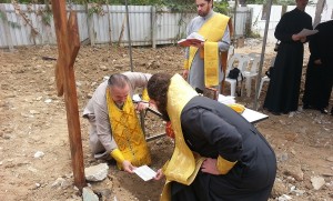 Foundation stone of church of St.…