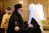 His Holiness Patriarch Kirill meets with the Primate of the Orthodox Church of Antioch