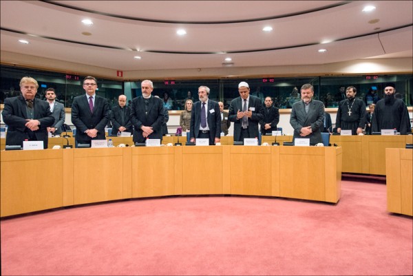 Moscow Patriarchate’s Representative takes part in the meeting of European Parliament’s leaders with religious leaders of Europe