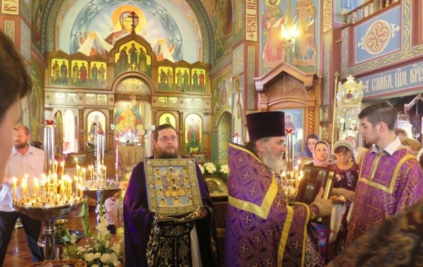 The Kursk-Root Icon of the Mother of God “of the Sign” Visits Protection of the Holy Virgin Church in Cabramatta