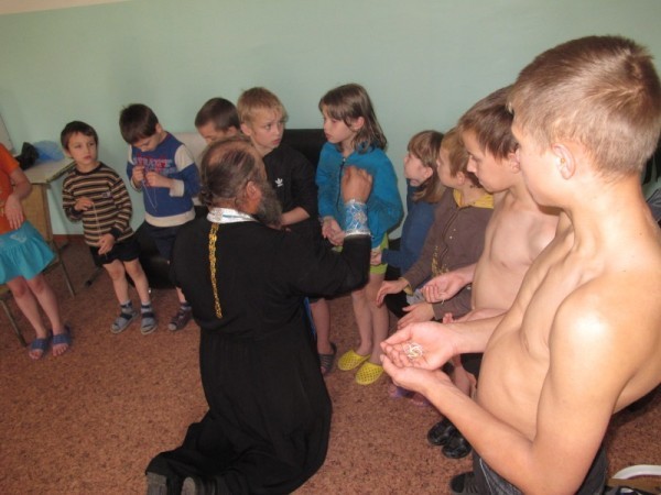 Sacrament of Baptism in the Novosibirsk Quarantined Children's Tuberculosis Sanatorium No. 2