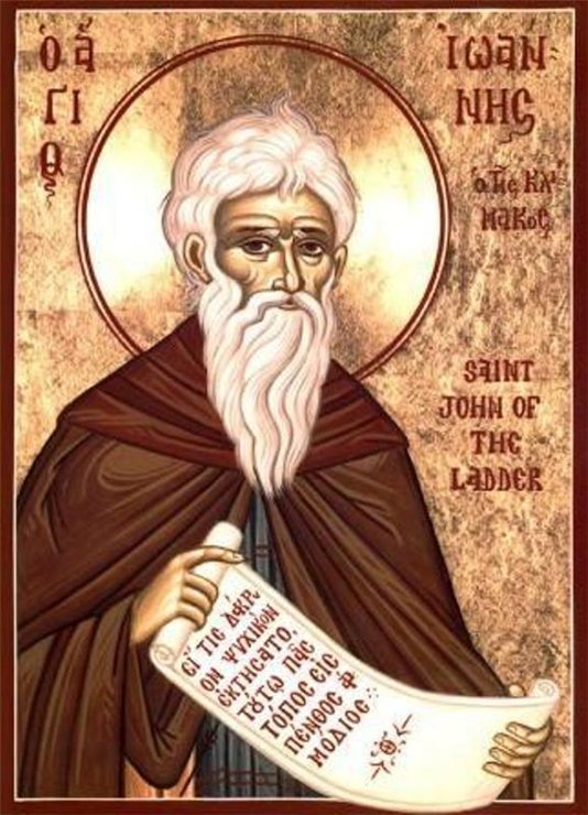 “Let Us Turn to Repentance in the Sense in Which St John Climacus Sees It”