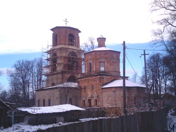 The Theotokos of the Sign Church in Kholmy in the Istra district in the Moscow region where the New Martyr Daria Zaysteva prayed. Present Day. Photo: Anton Ussa, sobory.ru