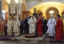 Metropolitan Tikhon concelebrates Liturgy with Georgian Patriarch in Tbilisi Cathedral