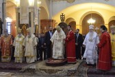 Metropolitan Tikhon concelebrates Liturgy with Georgian Patriarch in Tbilisi Cathedral