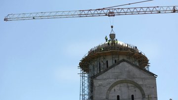 Tbilisi: Cathedral construction on Makhata hill completed