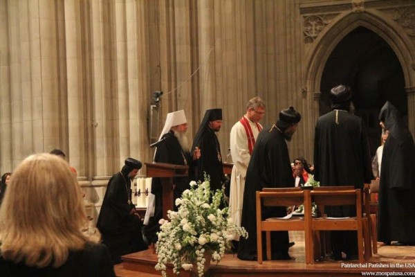 Metropolitan Tikhon attends Centennial Commemoration of Armenian Genocide in US Capital