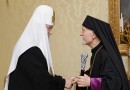 His Holiness Patriarch Kirill meets with the head of Armenian Catholic Church