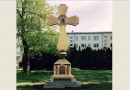 Cross-monument is blessed in the Orthodox monastery in Gotschendorf on the eve of the 70th anniversary of the Great Victory