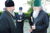 Metropolitan Onufry of Kiev and all Ukraine arrives for the 1150th anniversary of the baptism of Bulgaria