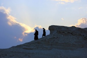 Descending the Mount of Olives: On…