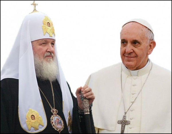 Pope Francis and Patriarch of Moscow concerned about political changes in the world