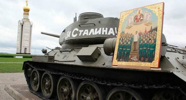 Russian Orthodox Church Outraged by Appearance of ‘Stalin Icon’