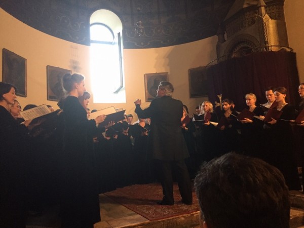 Moscow Synodal choir performs at Etchmiadzin