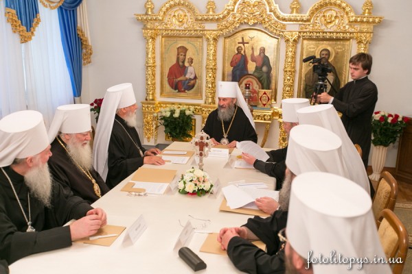 Session of the Ukrainian Orthodox Church’s Holy Synod takes place in Kiev