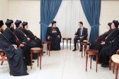 Syria’s Assad meets with Orthodox prelates, pledges support against Islamic terror