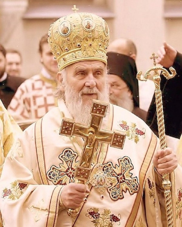 Serbian Patriarch Irinej Arrives in Canada