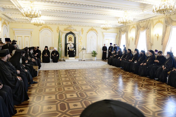 Patriarch Kirill meets with delegations of local Orthodox Churches