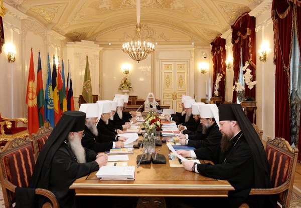 Holy Synod of the Russian Orthodox Church completes its regular session