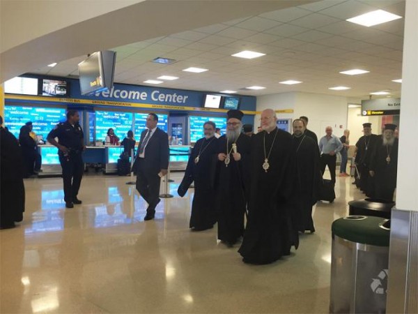 Patriarch John X Arrives in North America