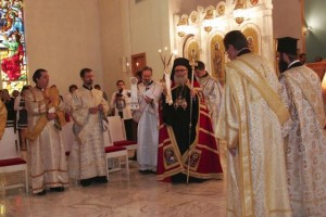 Patriarch John X Celebrates Divine Services…