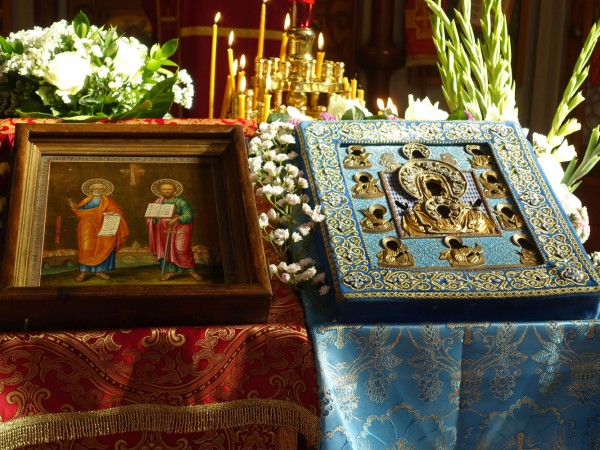 The Kursk-Root Icon of the Mother of God “of the Sign” Once Again Visits SS Peter and Paul Church