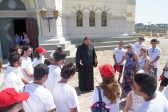 Orphans from Syria visit Cathedral of St Vladimir in Chersonese