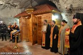 Ukrainian miners build a church at the depth of 800 meters
