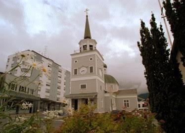 Torrential rains threaten Sitka’s historic Archangel Michael Cathedral