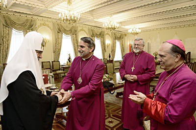 His Holiness Patriarch Kirill receives delegation of Anglican Church in North America