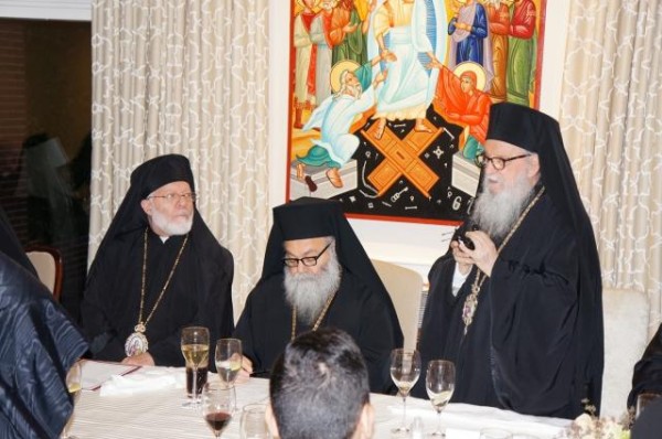 His Eminence Metropolitan Joseph Hosts Dinner in Honor of His Beatitude Patriarch John X