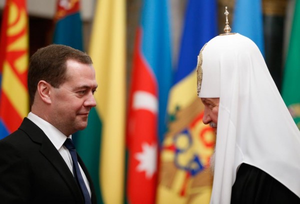 His Holiness Patriarch Kirill sends greetings to Russian Prime Minister on the occasion of his 50th birthday