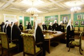 Holy Synod of the Russian Orthodox Church begins its regular session under the chairmanship of His Holiness Patriarch Kirill