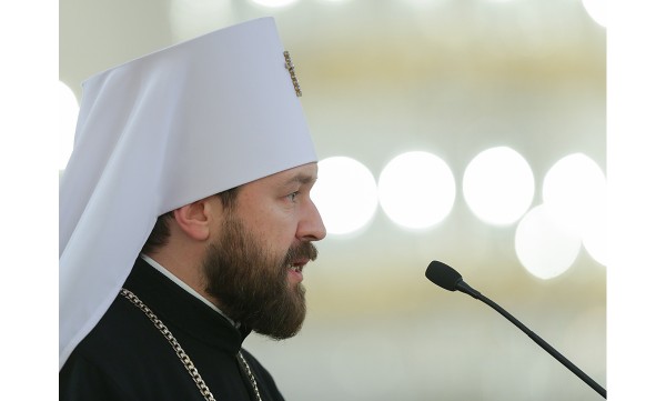 Metropolitan Hilarion speaks at joint session of Federation Council and State Duma on opposing terrorism