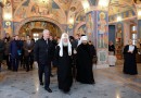 Patriarch Kirill and Moscow Mayor visit Patriarchal Metochion of the Holy Martyrs of Chernigov in Moscow