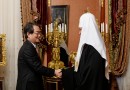 His Holiness Patriarch Kirill meets with Japan’s ambassador to Russia