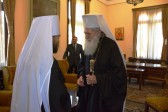 Metropolitan Hilarion meets with Patriarch Neofit of Bulgaria
