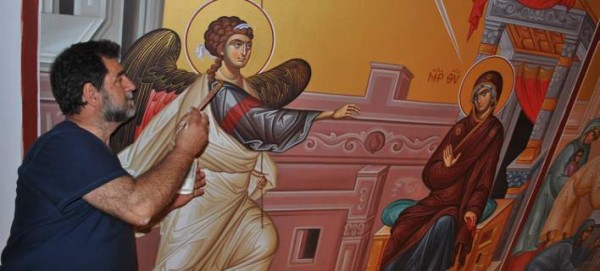 The Greek Who Painted the First Orthodox Church in the North Pole