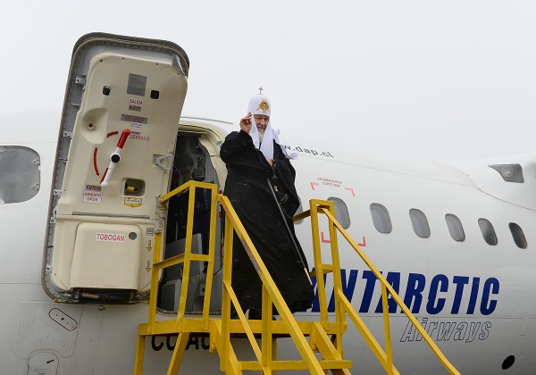 Patriarch Kirill visits Bellingshausen Russian Antarctic station