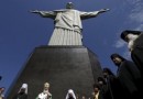 Russian patriarch prays at Rio’s Christ the Redeemer statue