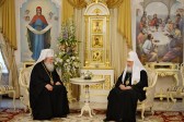 Meeting between Primates of Russian and Bulgarian Orthodox Churches takes place in Moscow