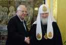 His Holiness Patriarch Kirill meets with President Rivlin of the state of Israel