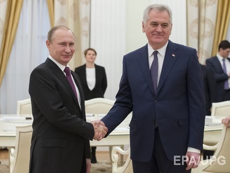 Putin thanks Serbian president for contribution in protection of Christian values