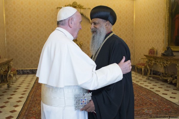 Africa: Pope Meets Ethiopian Patriarch, Calls for Christian Unity