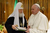 Patriarch Kirill’s meeting with the pontiff contributed to responding to global challenges, the Russian Foreign minister believes