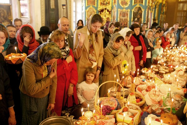 Three-fourths of Russians do not observe the Great Lent, but plan to celebrate Easter