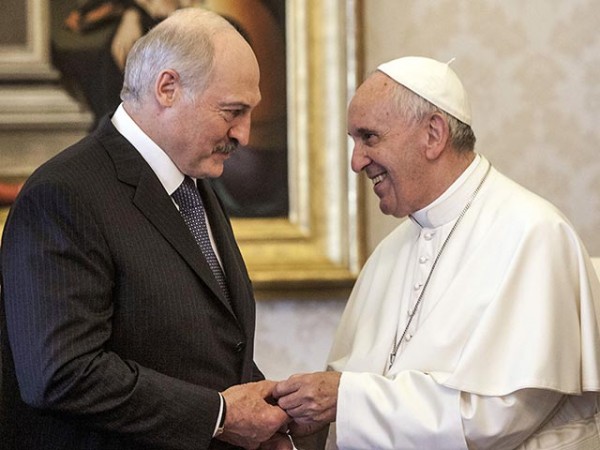 Lukashenko proposes arrangement of meeting between Pontiff and Patriarch of Moscow for sake of peace in Donbass