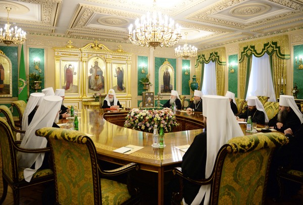 Session of the Holy Synod of the Russian Orthodox Church 3 June 2016