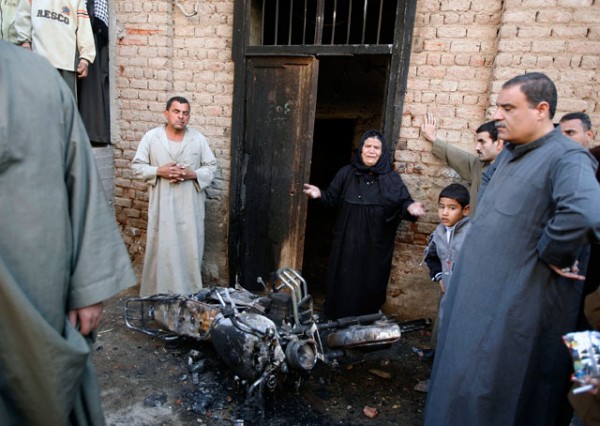 Extremist mob burns 80 Christian homes in Al-Beida village