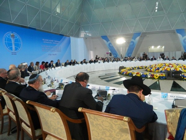 Representative of Moscow Patriarchate takes part in International Conference on religions against terrorism held in Astana